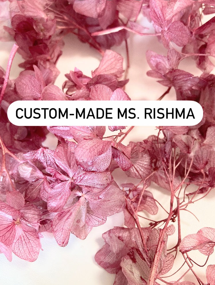 Custom-made order Ms. Rishma